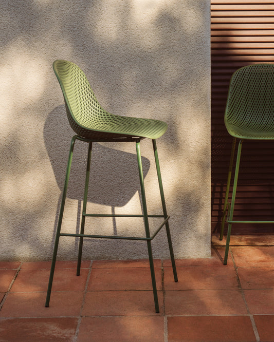Tamboret d’exterior Quinby verd 75 cm