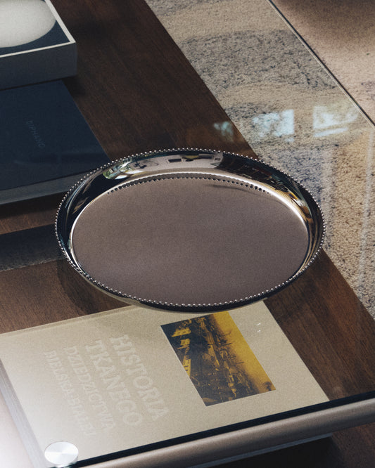 Bandeja Nirela de acero inoxidable Ø 36 cm