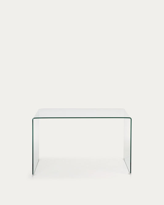 Taula Burano de cristall 125 x 70 cm
