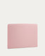 Funda de capçal Dyla rosa per a llit de fins a 90 cm