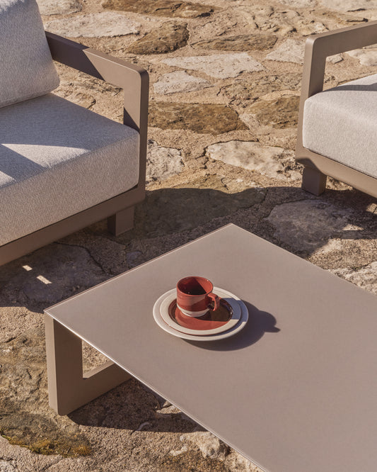 Tassa Doren de ceràmica granat