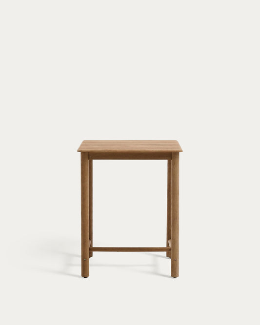 Taula Sori de fusta massissa d'acàcia FSC 100% 78 x 78 cm