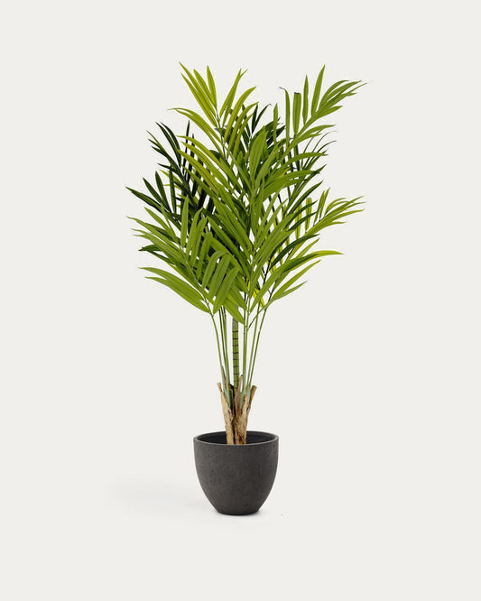 Planta artificial Palmera de bambú amb test negre 170 cm