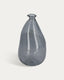 Gerro Brenna de vidre blau 100% reciclat 36 cm