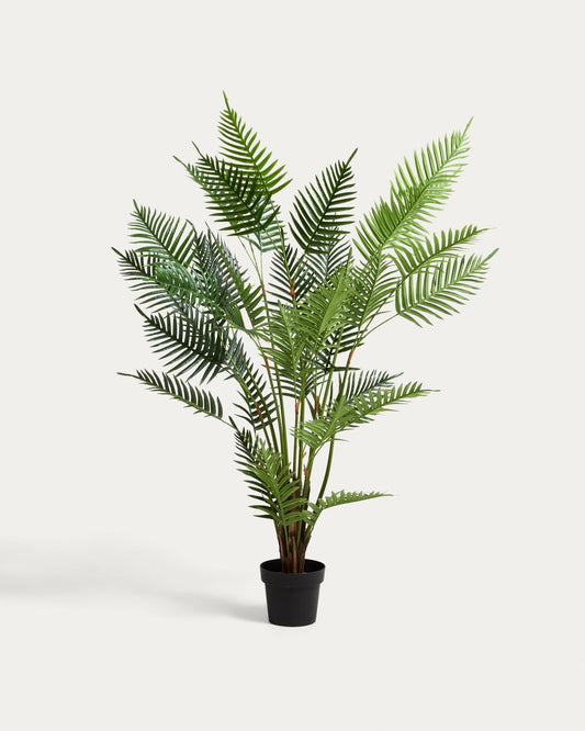 Planta artificial Palmera de bambú amb test negre 170 cm