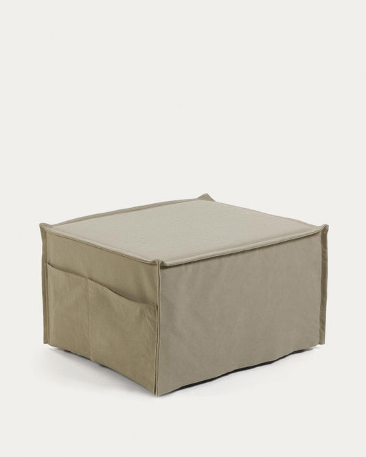 Puf llit Lizzie 70 x 60 (180) cm beix