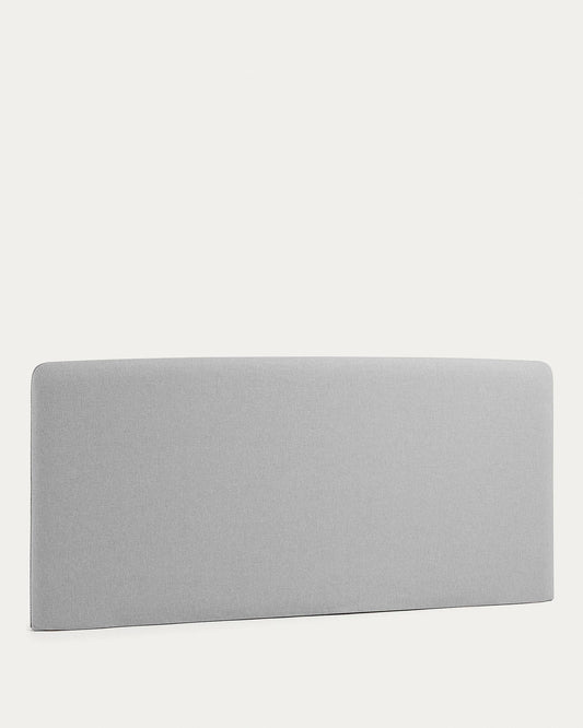 Funda de capçal Dyla gris per a llit de fins a 160 cm
