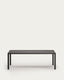 Mesa de exterior Culip de aluminio con acabado gris 220 x 100 cm