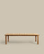 Taula Icaro de fusta massissa de teca 280 x 112 cm FSC 100%