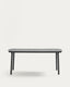 Mesa de exterior Joncols de aluminio con acabado pintado gris 180 x 90 cm