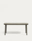 Mesa de exterior Joncols de aluminio con acabado pintado verde 180 x 90 cm