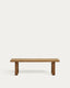 Banco 100% exterior Canadell de madera maciza de teca reciclada 170 cm