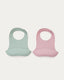 Set Lili de 2 pitets de silicona rosa i turquesa