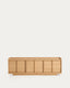 Mueble TV Onix de chapa de roble con acabado tono natural 150 x 47 cm FSC Mix Credit