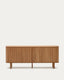 Aparador Mailen 2 portes en xapa de freixe amb acabat natural 180 x 75 cm