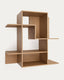 Prestatgeria modular Ina de xapa de roure amb acabat en to natural 80 x 80 cm FSC 100%