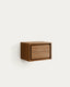 Mueble de baño Kenta de madera maciza de teca con acabado natural 60 x 45 cm