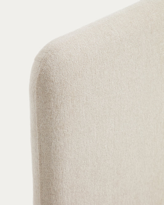 Cama Selven de xenilla beix per a matalàs de 180 x 200 cm