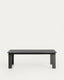 Table extensible Livorno en aluminium graphite 233(350) x 100 cm