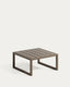 Table d'appoint Comova 100 % pour extérieur en aluminium vert 60 x 60 cm
