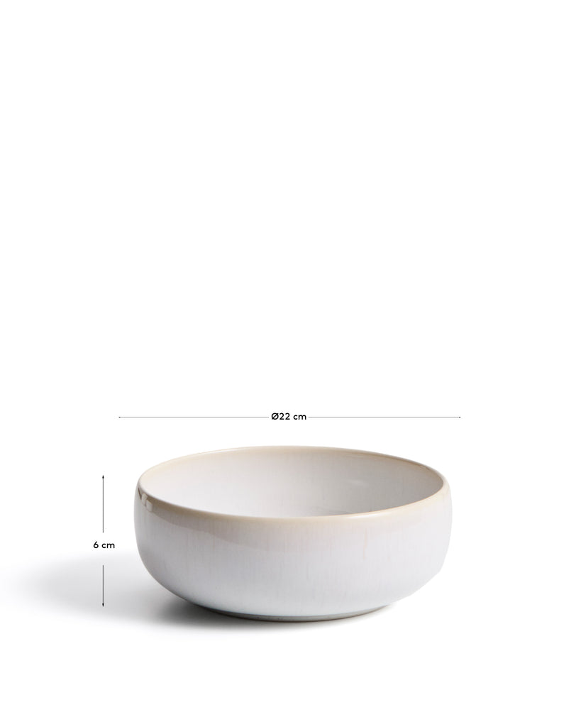Bol Uilo en céramique blanche