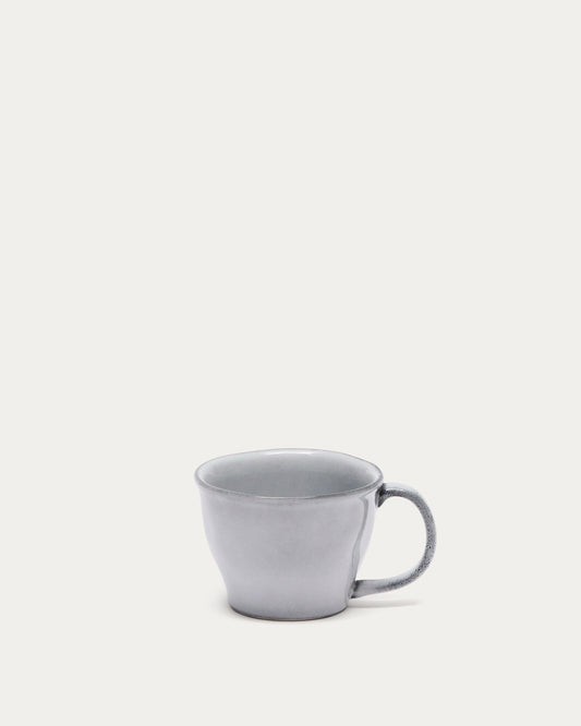 Taza Dovec de cerámica azul