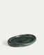 Plateau Lenorel en marbre vert 30 x 23 cm