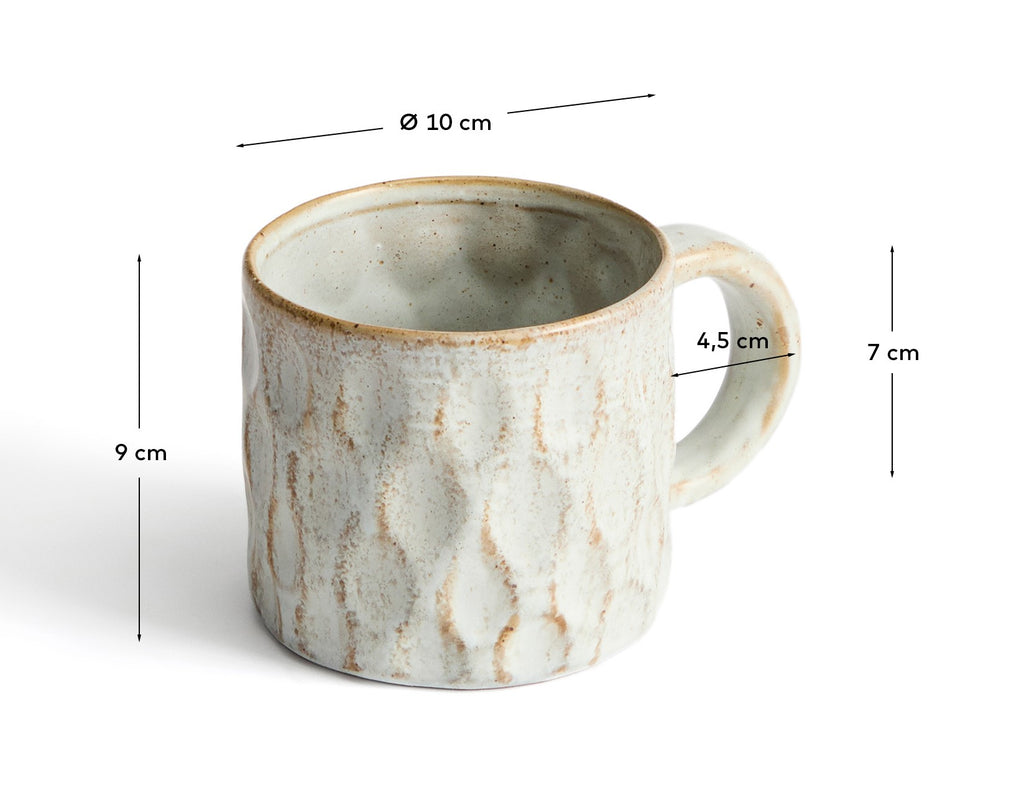 Tasse Alenia en céramique grise