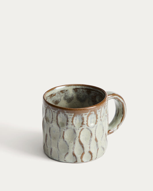 Taza Alenia de cerámica gris