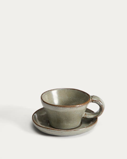 Taza Alenia de cerámica gris