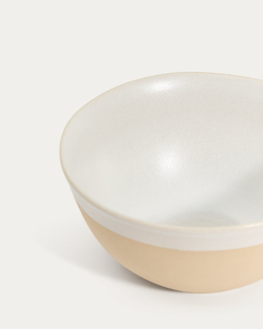 Bol Azir en céramique beige