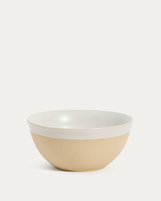 Bol Azir en céramique beige