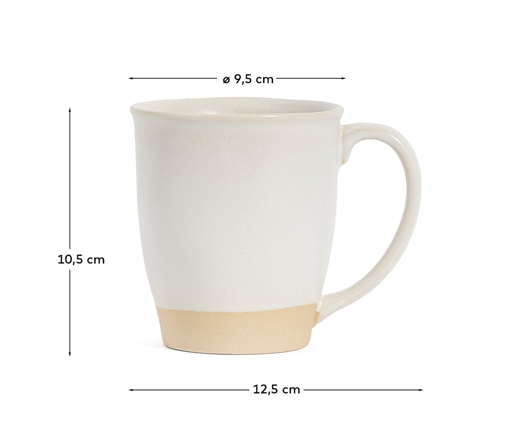 Tasse Azir en céramique beige