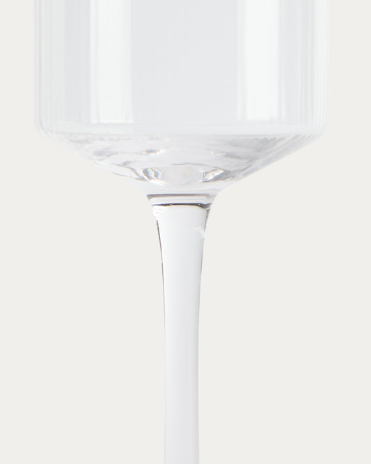 Copa de vino Eluria de vidrio transparente 39,5 cl