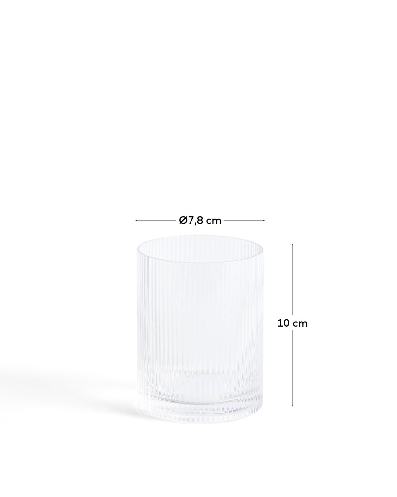 Got Eluria de vidre transparent 32,5 cl