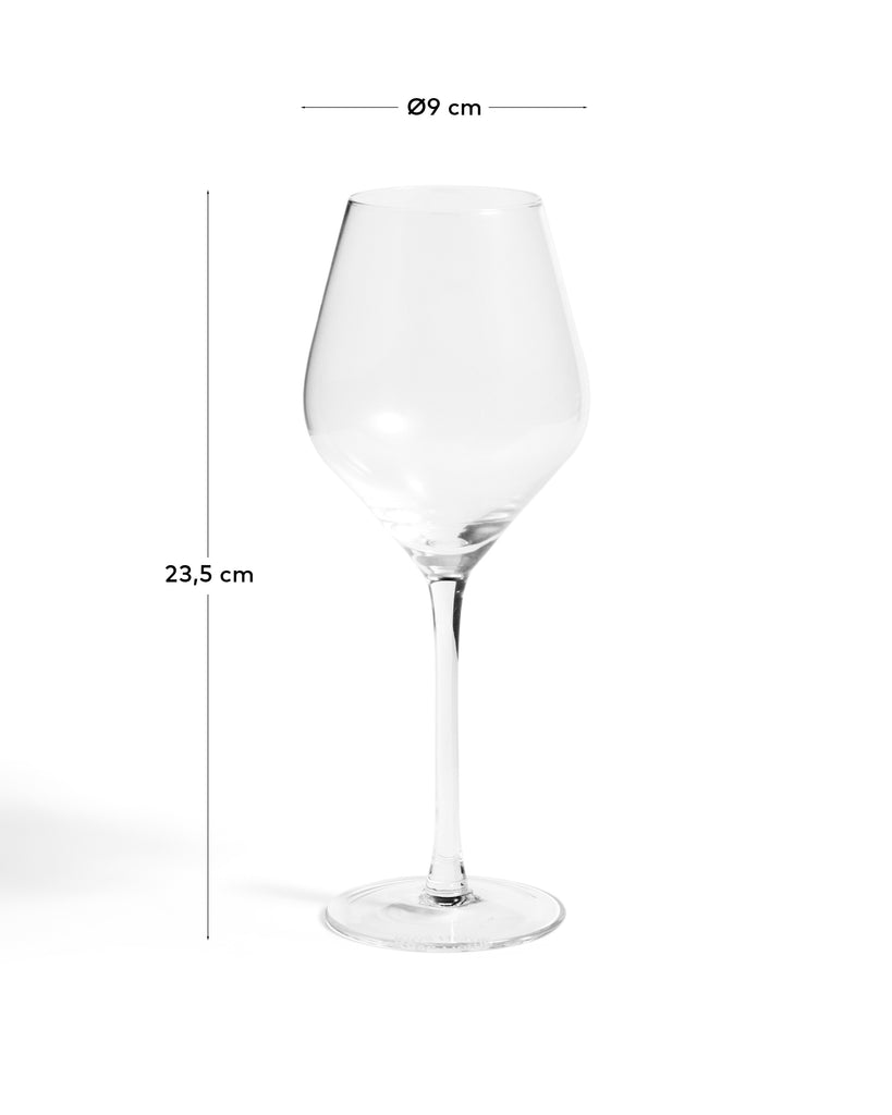 Copa de vi Orbida de vidre transparent 43 cl