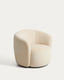 Fauteuil pivotant Odenia couleur perle FSC Mix Credit