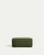 Puf terminal Blok de pana ampla verda 60 x 104 cm FSC Mix Credit