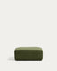 Puf terminal Blok de pana verde 90x104 cm FSC Mix Credit