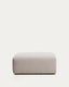 Puf terminal Blok de chenilla beige 90x104 cm FSC Mix Credit