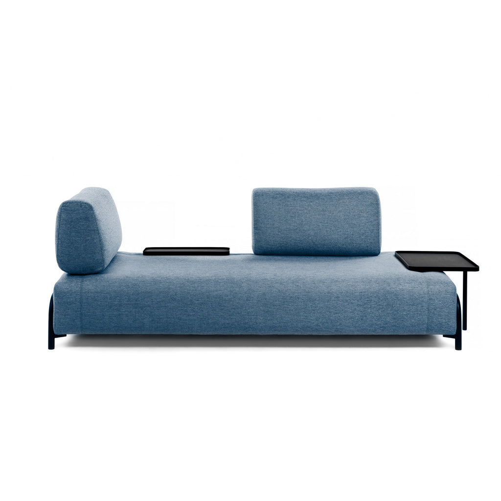 Sofà Compo 3 places blau 232 cm
