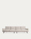 Sofá Galene 4 plazas beige 334 cm FSC Mix Credit