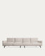 Sofá Galene 4 plazas beige 414 cm FSC Mix Credit