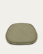 Cojín para silla Romane verde 43 x 43 cm