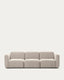 Sofà modular Neom 3 places beix 263 cm FSC Mix Credit