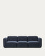 Sofà modular Neom 3 places blau 263 cm FSC Mix Credit