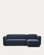 Sofà modular Neom 3 places chaise longue dret/esquerre blau 263 cm FSC Mix Credit