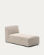 Módulo Neom chaise longue beige 152 x 75 cm FSC Mix Credit