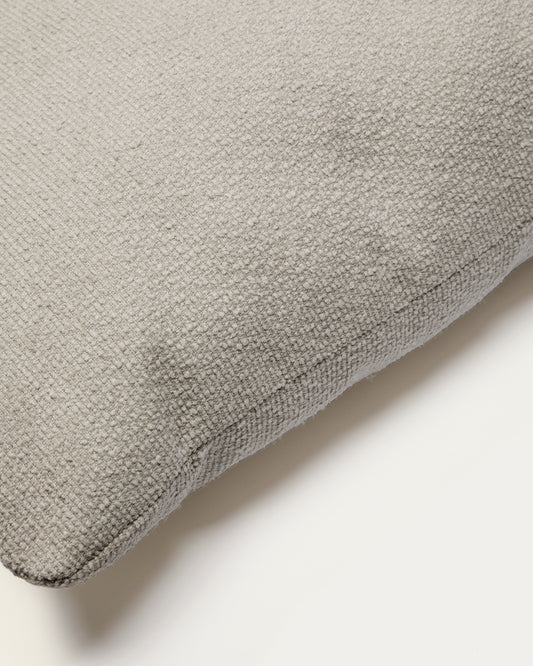 Coixí Martina retardant de foc de xenilla color pedra 47 x 36 cm