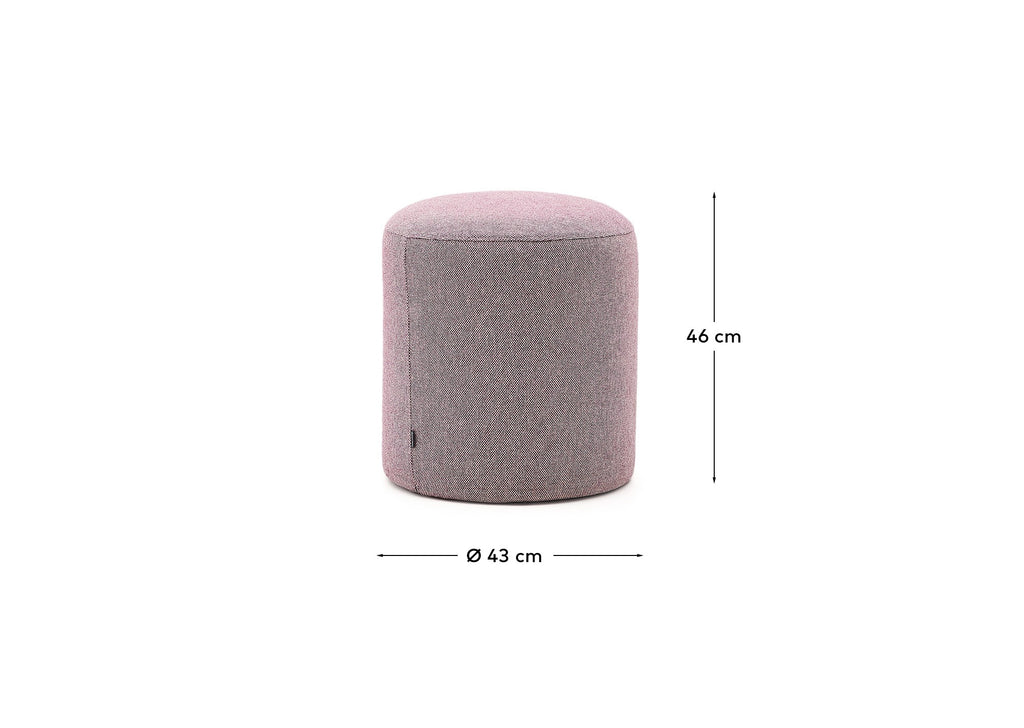 Reposapeus desenfundable Kaeli morat Ø43 cm